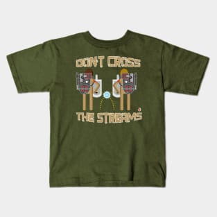 Ghostbusters: Don't cross the streams Kids T-Shirt